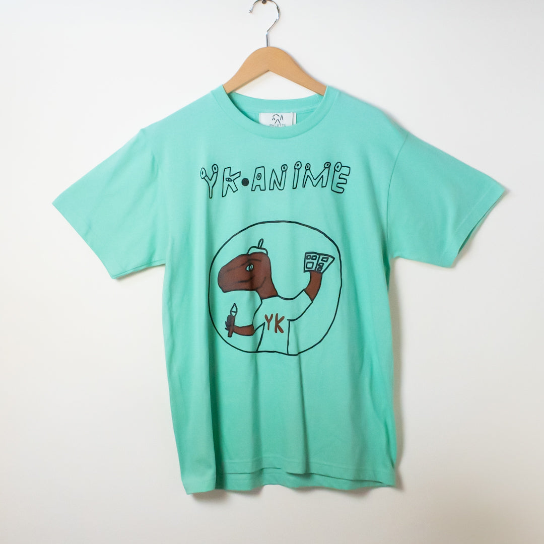 H24-013 半袖Tシャツ YKアニメ by YK / ミントグリーン M – GOOD JOB STORE