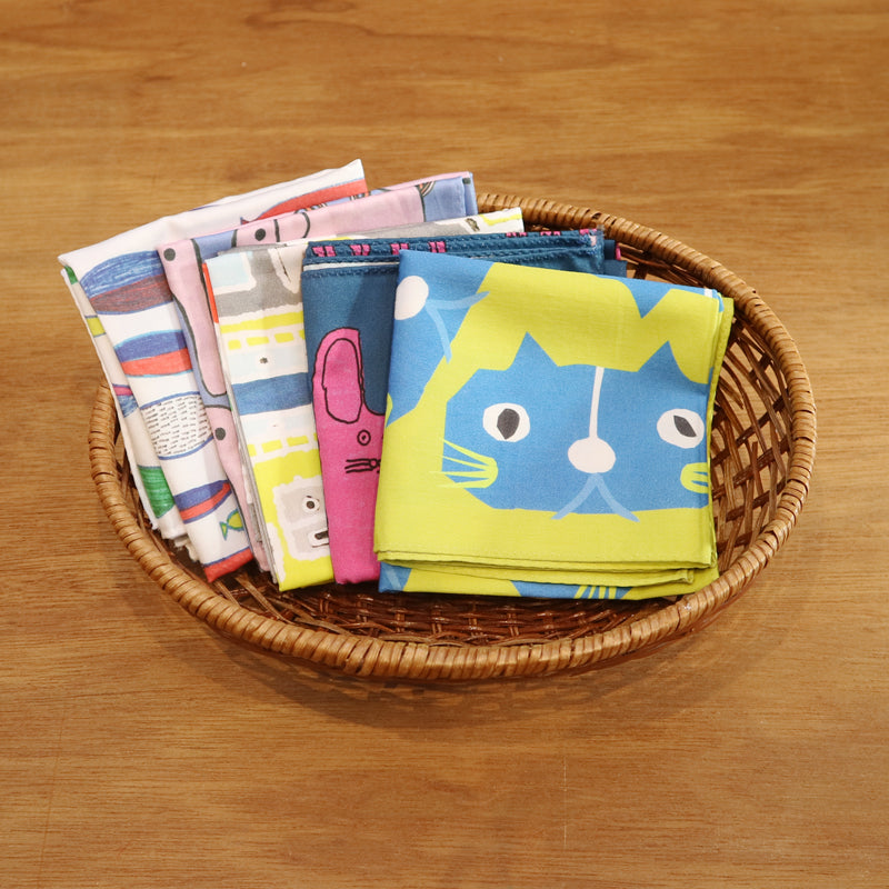 グレのハンカチ ハンカチ 「カナタ」レッド | D-BROS