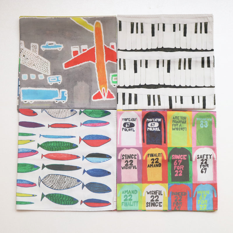 グレのハンカチ ハンカチ 「カナタ」レッド | D-BROS